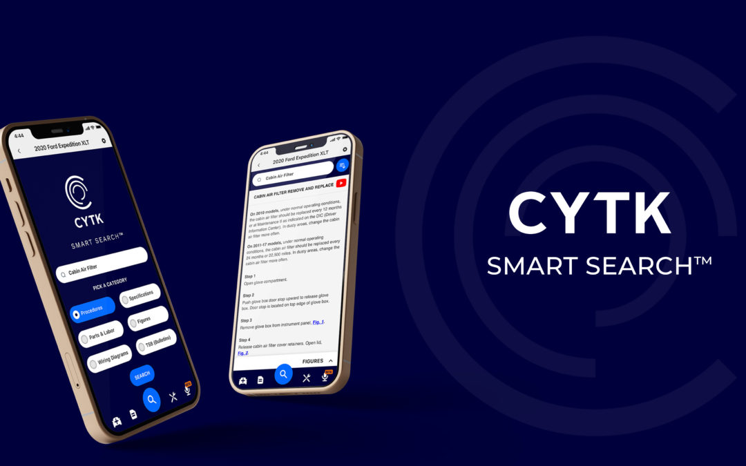 Press Release: Mobile Apps – The Next Generation in Automotive Repair – Introducing CYTK Smart Search™